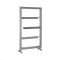 Design Handdoekradiator 88cm x 50cm Glanzend Gepolijst RVS | Eclipse