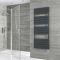 Elektrische Handdoekradiator met WiFi-Bediening  - Antraciet | 60m x 4,5cm x 150cm (B x D x H) | Lustro