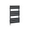 Elektrische Handdoekradiator met Vlakke Panelen Antraciet | 45cm x 4,5cm x 82,5cm (B x D x H) | Lustro