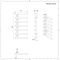 Design Handdoekradiator 100cm x 50cm Glanzend Gepolijst RVS | Ivor