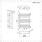 Handdoekradiator CV Modern 73,6cm x 50cm - Wit | Arch