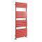 Handdoekradiator met Vlakke Panelen Rood (Siamese Red) | Kies de Afmeting | Lustro