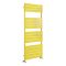 Handdoekradiator met Vlakke Panelen Geel (Dandelion Yellow) | Kies de Afmeting | Lustro