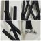 Design Radiator 173,4cm x 56,7cm Matzwart | Lazzarini Way Shanghai