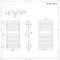 Handdoekradiator CV Modern 83,5cm x 40cm - Antraciet | Magera