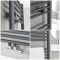 Handdoekradiator Middenaansluiting Antraciet | Kies de Afmeting | Neva