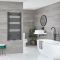 Handdoekradiator Middenaansluiting Antraciet | Kies de Afmeting | Neva
