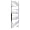 Elektrische Handdoekradiator Gebogen Chroom 60 x 180cm Incl. Standaard Verwarmingselement | Kent