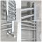 Handdoekradiator Gebogen Chroom | Kies de Afmeting | Kent