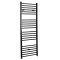 Elektrische Handdoekradiator Incl. Standaard Verwarmingselement Vlak Zwart 60 x 140cm | Nox