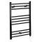 Elektrische Handdoekradiator Incl. Standaard Verwarmingselement Vlak Zwart 60 x 80cm | Nox