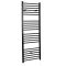 Elektrische Handdoekradiator Incl. Standaard Verwarmingselement Vlak Zwart 60 x 160cm | Nox