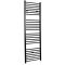 Elektrische Handdoekradiator Incl. Standaard Verwarmingselement Vlak Zwart 60 x 180cm | Nox