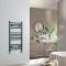 Handdoekradiator Recht Groen (Evergreen) | Keuze Afmeting | Ive