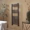 Handdoekradiator met Metaalgrijze (Gun Metal Grey) Afwerking | Keuze Afmeting | Orelia