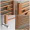 Handdoekradiator Recht - Metallic Koper | Keuze Afmeting | Ive