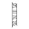 Handdoekradiator Recht - Metallic | Keuze Afmeting en Afwerking | Ive
