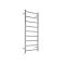 Vlakke Elektrische Handdoekradiator Incl. Standaard Verwarmingselement RVS 50cm x 100cm| Quo