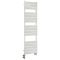 Handdoekradiator Dual Fuel / Hybride Wit - 150cm x 45cm - Incl. 800W Verwarmingselement en Dual Fuel Radiatorkranen | Lustro