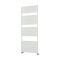 Handdoekradiator Designerstijl met Rechte Panelen Wit | Keuze van Afmeting | Lustro