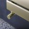 Handdoekradiator Vlak Paneel 160cm x 50cm - Satijn Goud | Lustro
