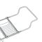 Badrek Klassiek Chromen 18cm x 70,5cm-84,5cm | Elizabeth