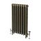 Gietijzeren Radiator 3 Kolommen 76cm Hoog Natuurlijk Messing | Kies de Breedte | Mercury
