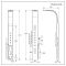 Douchepaneel 5-Weg Thermostatisch met Waterval- en Regenvaleffect Douchekop, Handdouche en 2 x Zijdouches Chroom | Niagara