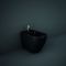 Staand Vierkant Bidet - Mat Zwart | RAK Feeling x Hudson Reed