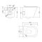 Hangend Toilet Modern met Soft-Close Toiletzitting
