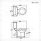 Duoblok Toilet met Reservoir en Soft-Close Toiletzitting Klassiek - Wit | Richmond