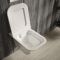 Hangend Toilet Randloos Modern met Soft-Close Toiletzitting