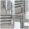 Elektrische Handdoekradiator Chroom | Keuze Afmeting en Keuze Verwarmingselement | Optionele Kabelafdekking | Neva