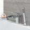 Badmengkraan 2-Gats met Waterval en Handdouche Chroom | Select