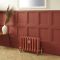Gietijzeren Radiator 2 Kolommen 51cm Hoog - Eating Room Red 43 von Farrow & Ball | Kies de Breedte | Charlotte