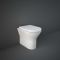 Randloos Toilet Staand, Comfortabel met Softclose Toiletzitting Glanzend Wit | RAK Resort x Hudson Reed