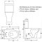 Duoblok Toilet Maxi Randloos met Softclose Toiletzitting Glanzend Wit | RAK Resort x Hudson Reed