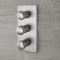 2-weg Thermostatische Inbouwdouchekraan Geborsteld Nikkel | Aldwick