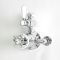 Hudson Reed Elizabeth - Douchekraan Thermostatisch Opbouw 1-Weg  Klassiek - Chroom en Wit