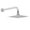 2-Weg Thermostatische Douchekraan met Omstel, 20cm Vierkante Douchekop en Handdouche | Kubix