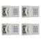 Doucheset - 3-Weg Thermostatische Douchekraan met Omstel, Plafond Douchekop, Handdouche, Zijdouches Chroom | Kubix