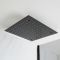 Verzonken Plafond Douchekop RVS Mat Zwart 40 x 40cm | Nox