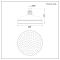 Hudson Reed Elizabeth - Douchekop 20,5cm Rond Klassiek - Chroom