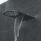 Trenton Verchroomd RVS Douchekop met Waterval en Regendouche 20cm x 50cm