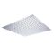 Verzonken Plafond Douchekop Chroom 60 x 60cm | Kubix