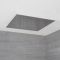 Verzonken Plafond Douchekop Chroom 60 x 60cm | Kubix
