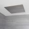Verzonken Plafond Douchekop Chroom 60 x 60cm | Kubix