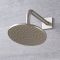 Douchekop Ronde 18,8cm Geborsteld Nikkel | Aldwick