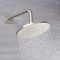 Douchekop Ronde 18,8cm Geborsteld Nikkel | Aldwick