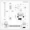 Doucheset - 3-Weg Thermostatische Douchekraan met Omstel, Ronde Douchekop, Handdouche en Overloop-Badvuller Geborsteld Messing | Clarus